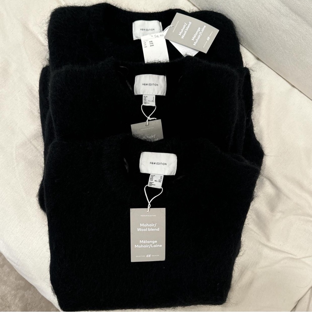 h&m mohair blend sweaters